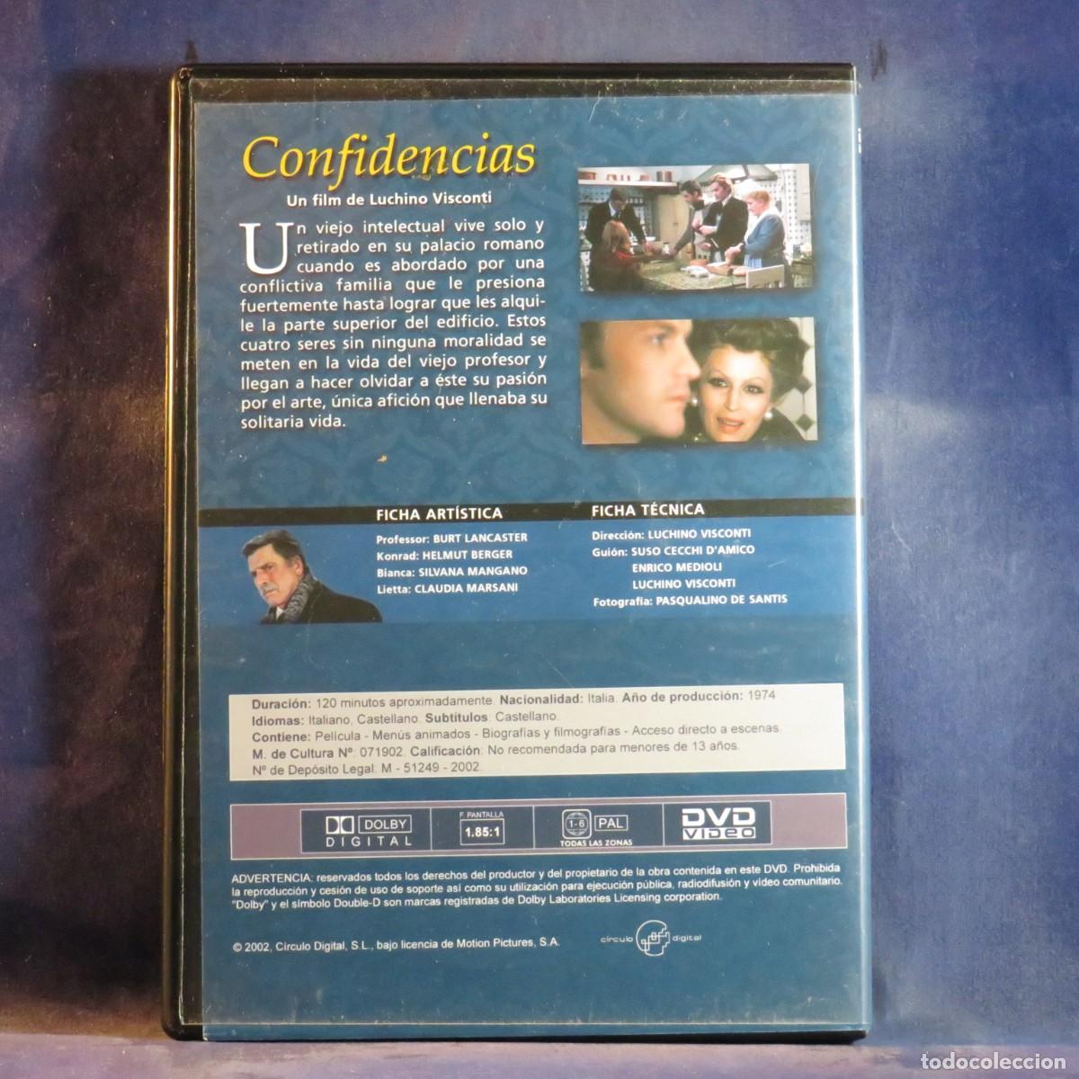 Cine: CONFIDENCIAS - DVD - - Foto 2