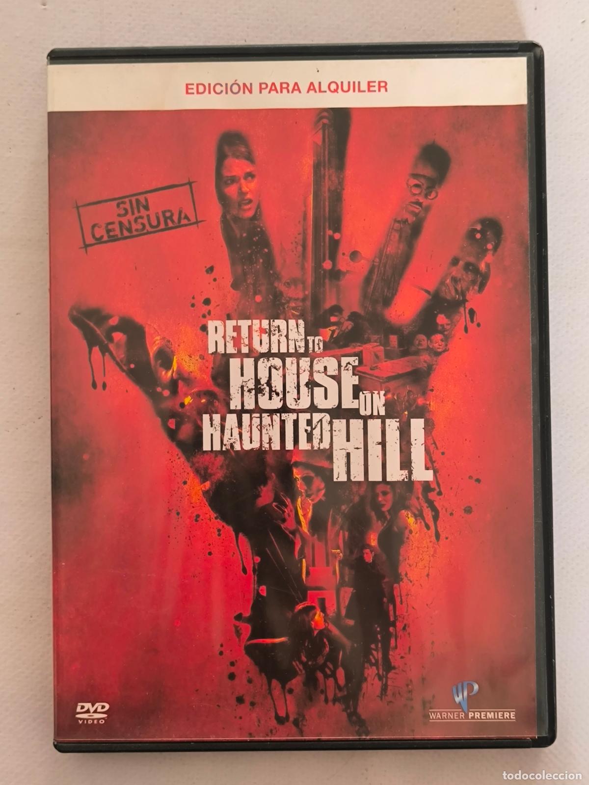 Cine: DVD RETURN TO HOUSE ON HAUNTED HILL - SIN CENSURA - EDICION DE ALQUILER - LEER DESCRIPCION (163)