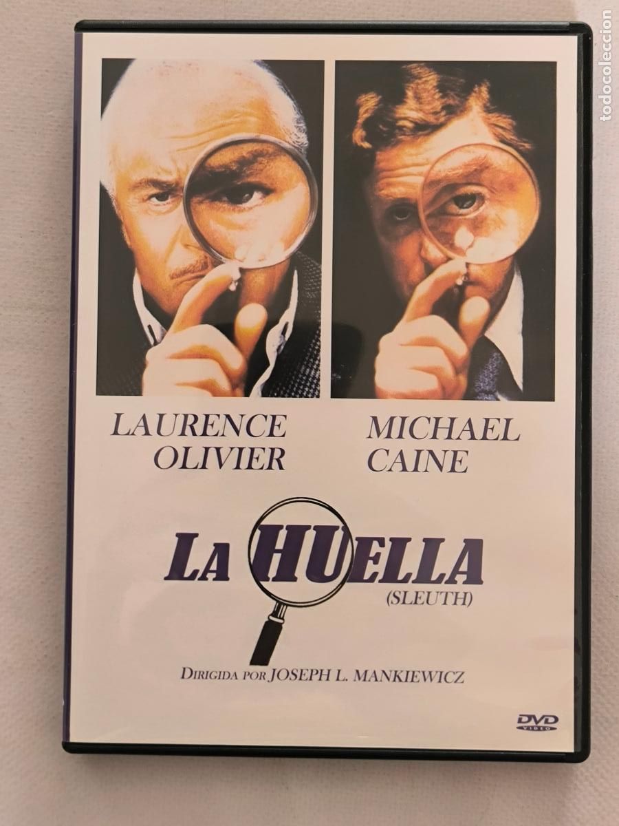 Cine: DVD LA HUELLA (SLEUTH) - LAURENCE OLIVIER, MICHAEL CAINE (163)
