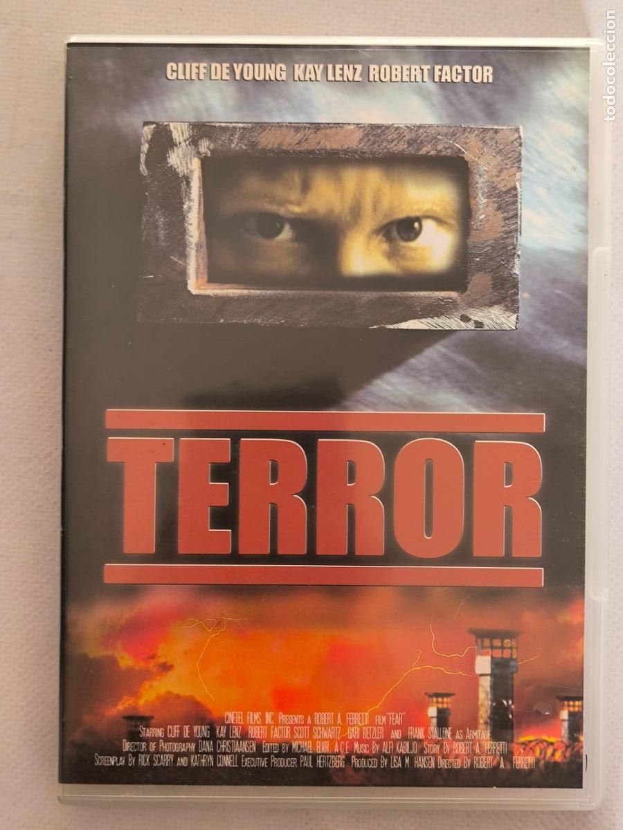 Cine: DVD TERROR - CLIFF DE YOUNG, KAY LENZ, ROBERT FACTOR (164)