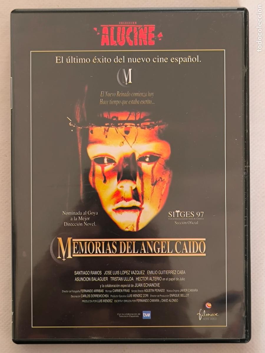 Cinema: DVD MEMORIAS DEL ANGEL CAIDO - FERNANDO CAMARA, DAVID ALONSO (165)