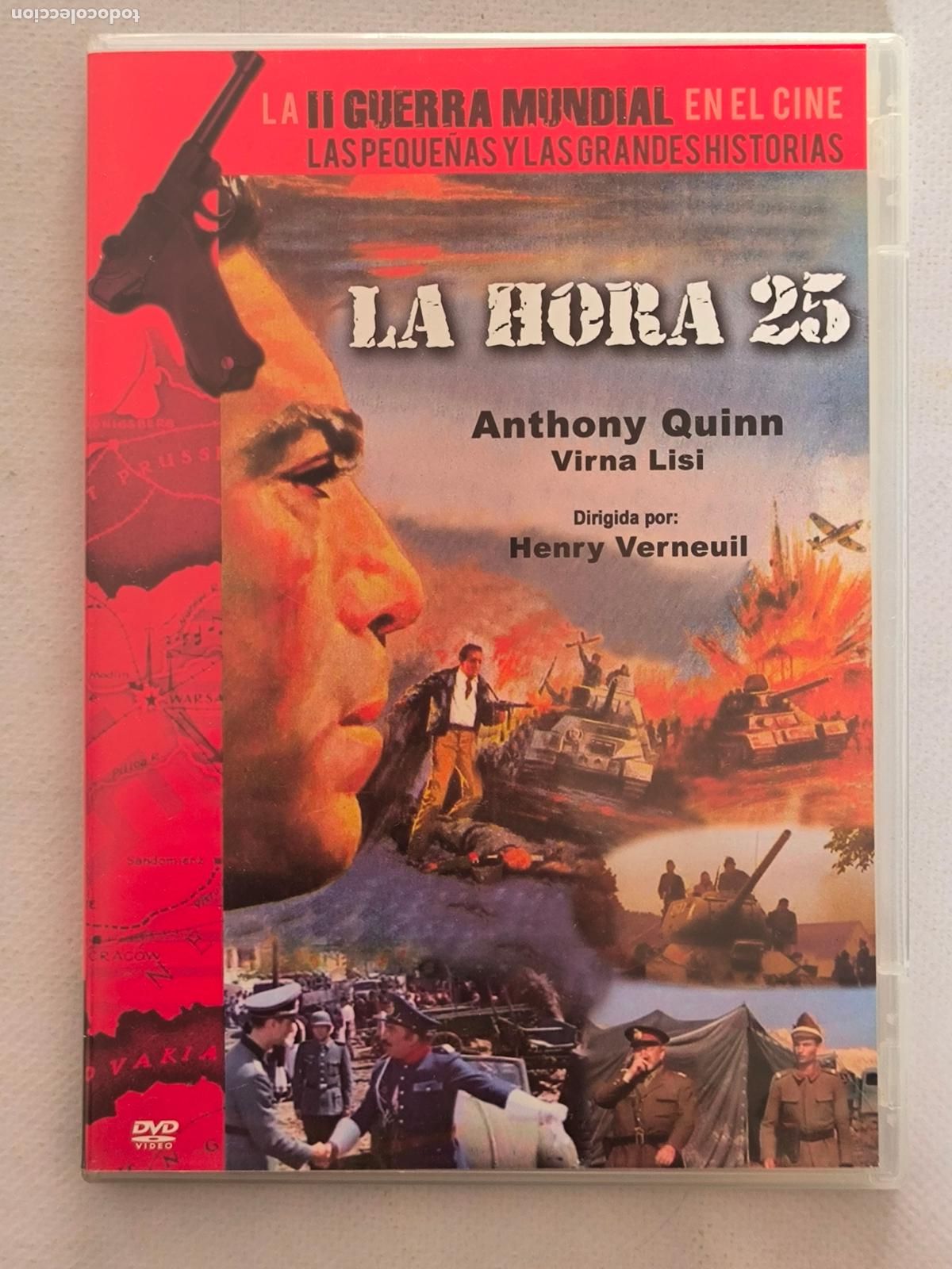 Cine: DVD LA HORA 25 - ANTHONY QUINN - CAJA SLIM (166)