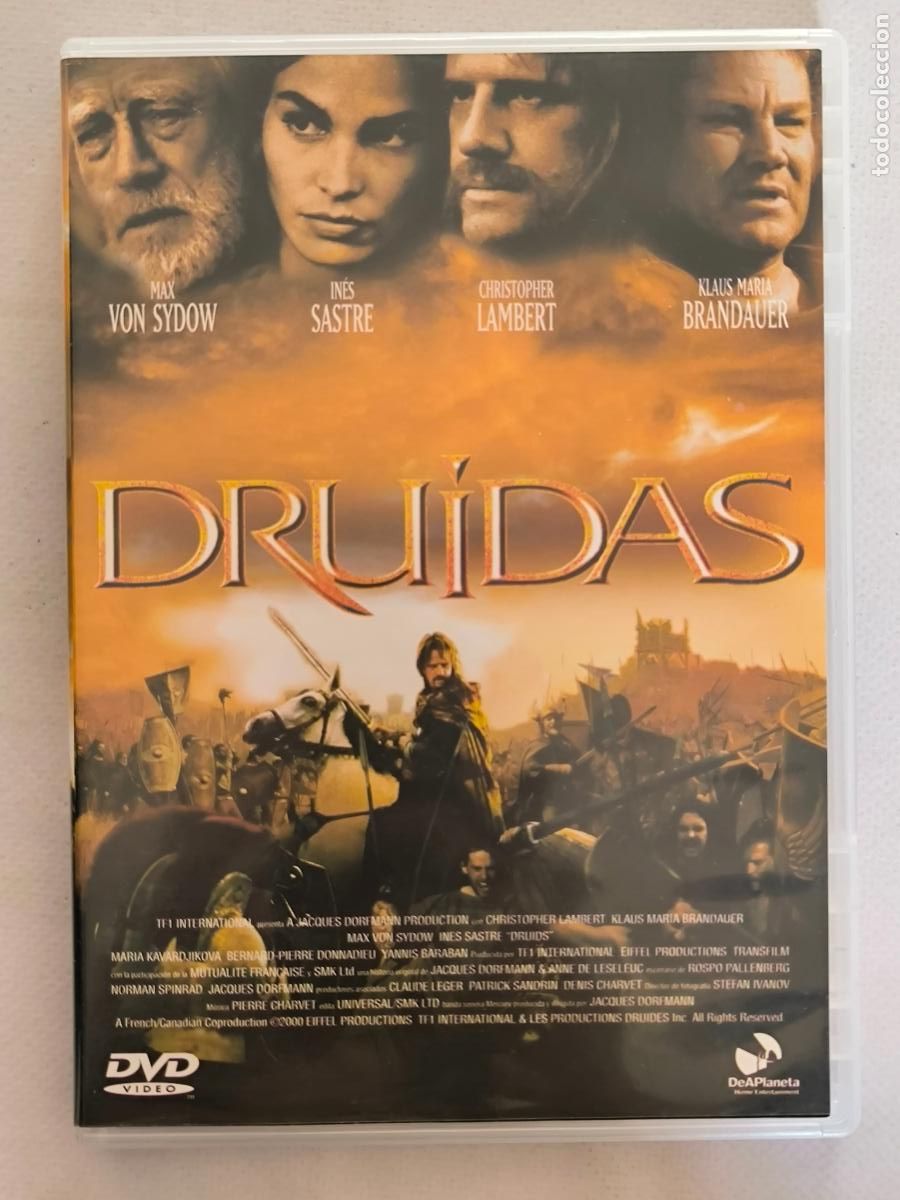 Cine: DVD DRUIDAS - MAX VON SYDOW (166)