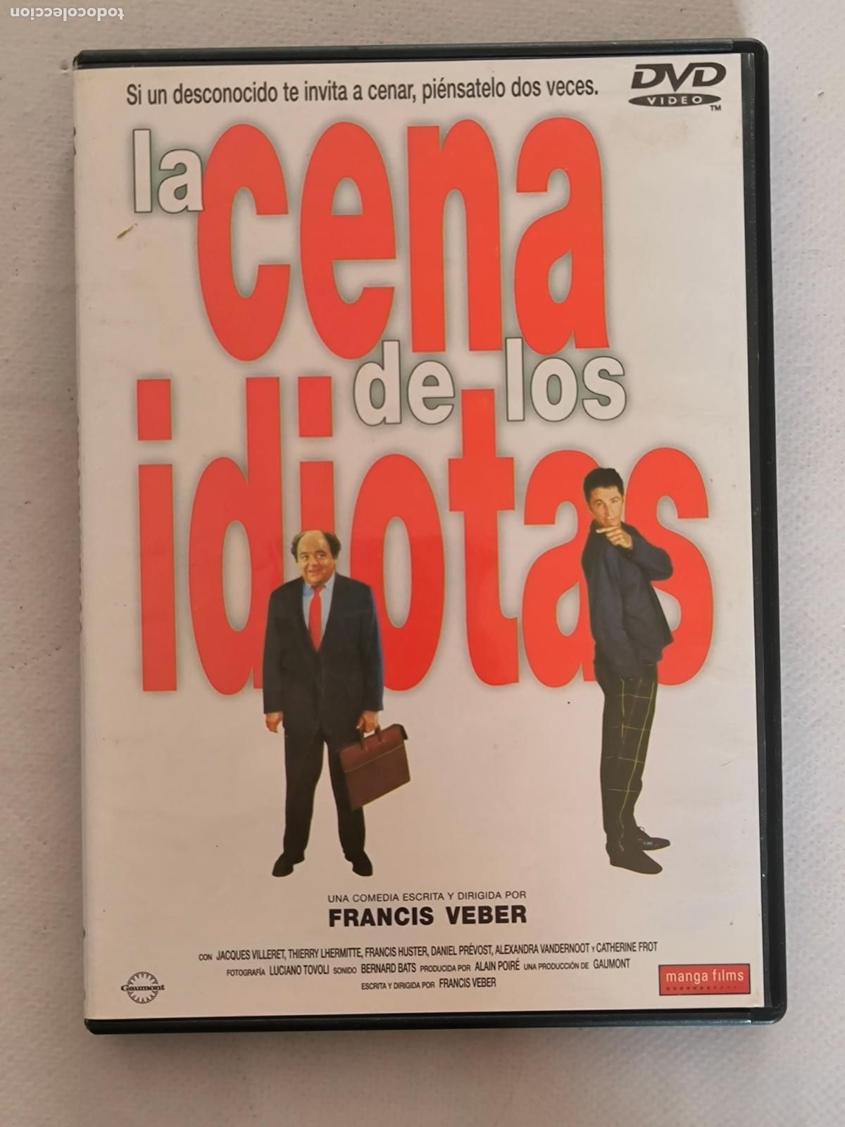 Cine: DVD LA CENA DE LOS IDIOTAS - FRANCIS VEBER (178)