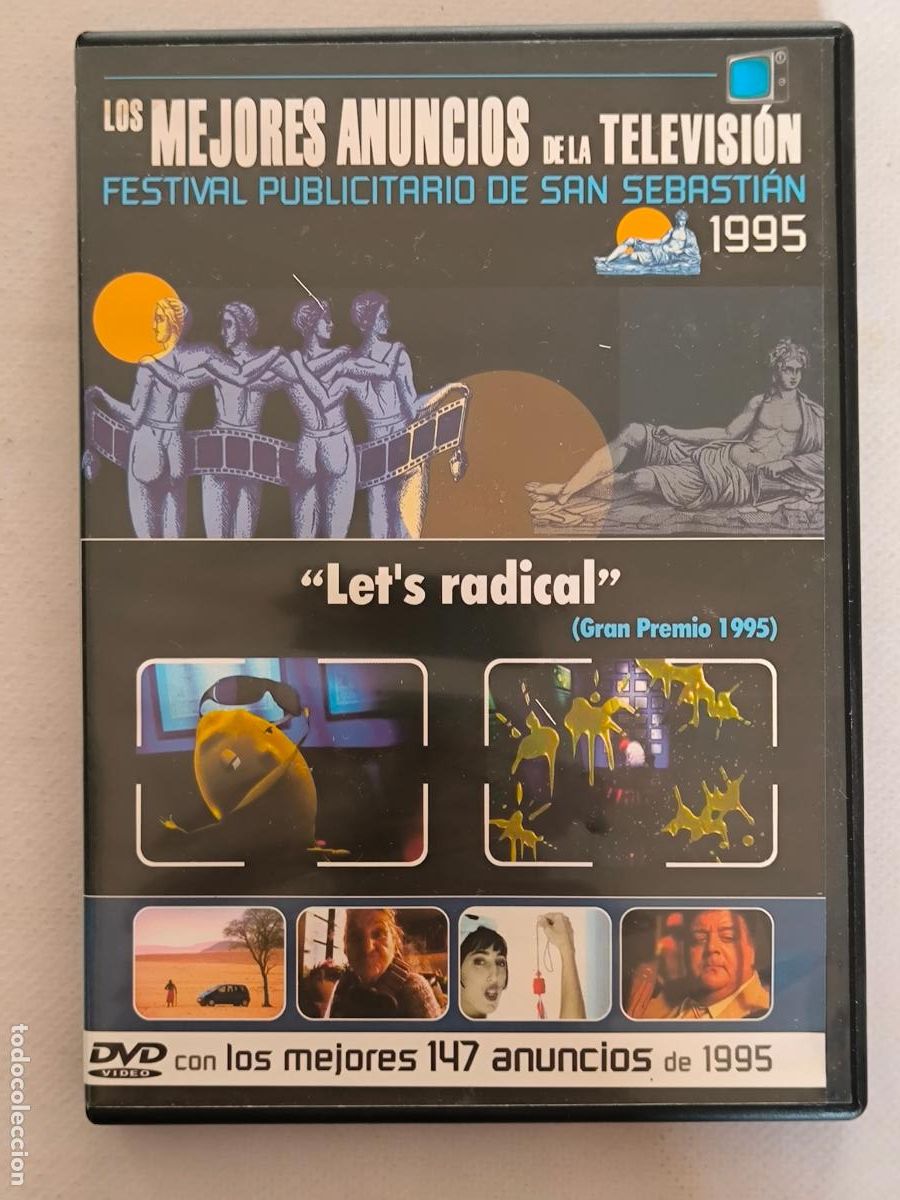 Cine: DVD FESTIVAL PUBLICITARIO DE SAN SEBASTIAN - LOS MEJORES ANUNCIOS DE LA TELEVISION DE 1995 (178)
