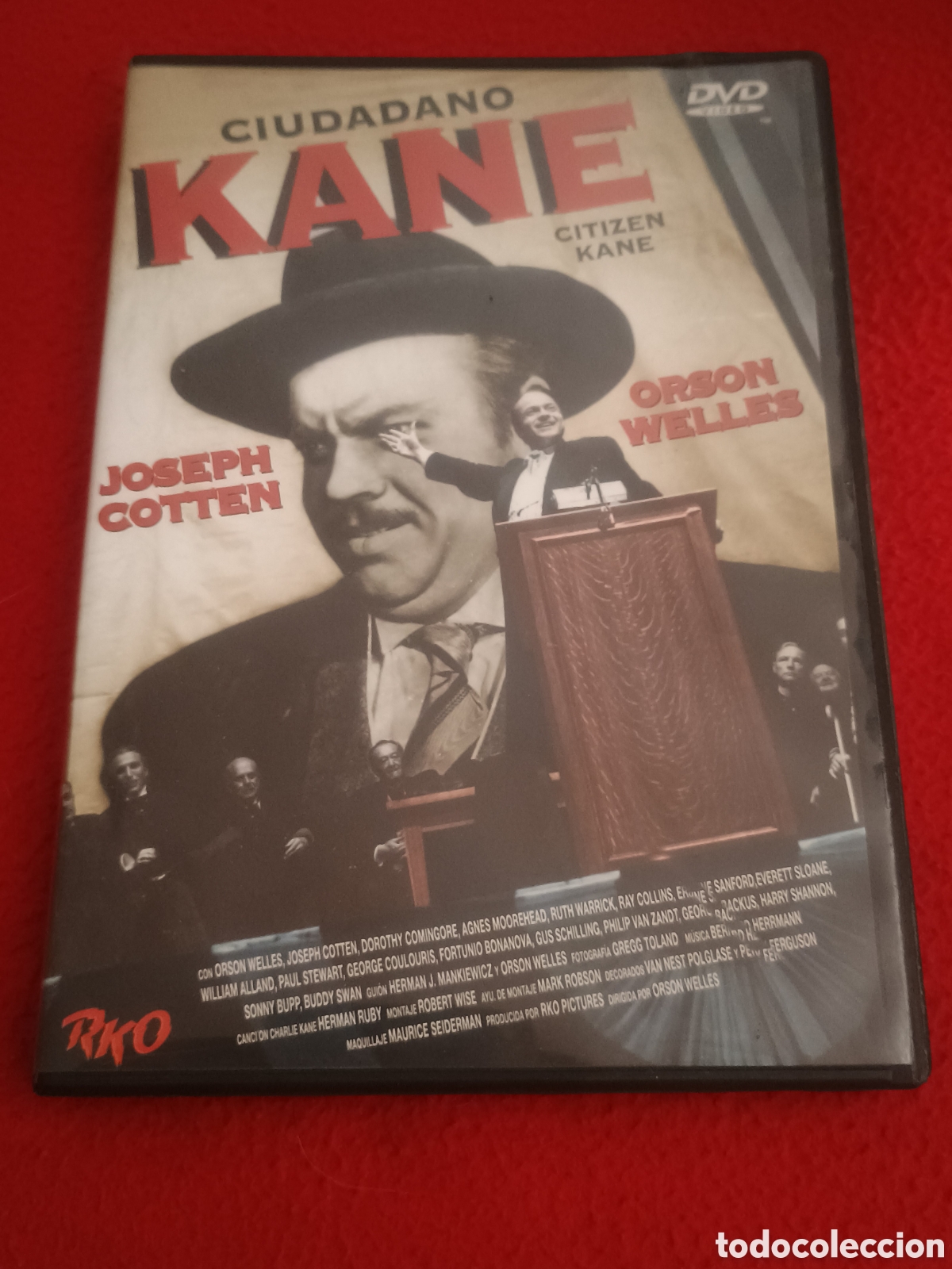 Cine: Dvd Ciudadano Kane - orson welles Joseph cotten