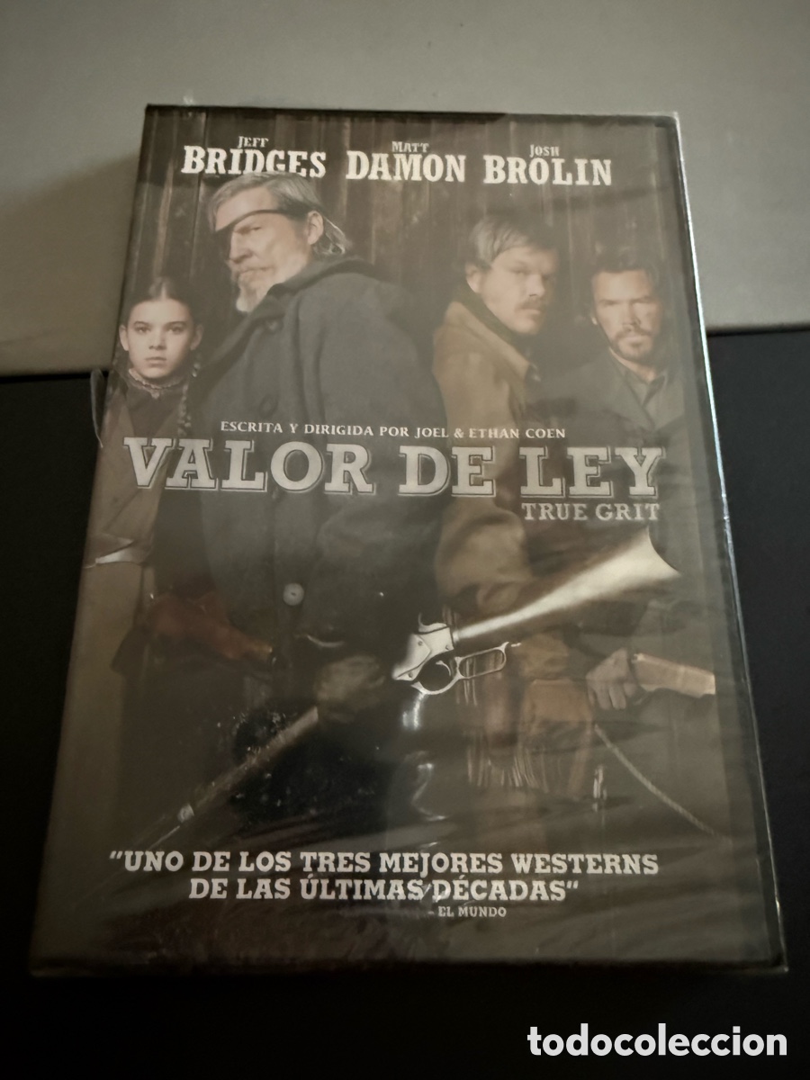 Cine: DVD. VALOR DE LEY. PRECINTADO. ( ver fotos )