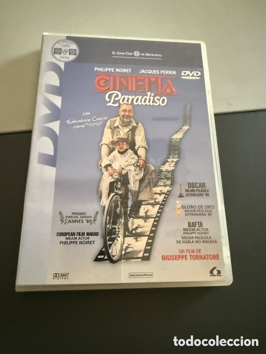 Cine: DVD. CINEMA PARA&Iacute;SO ///////