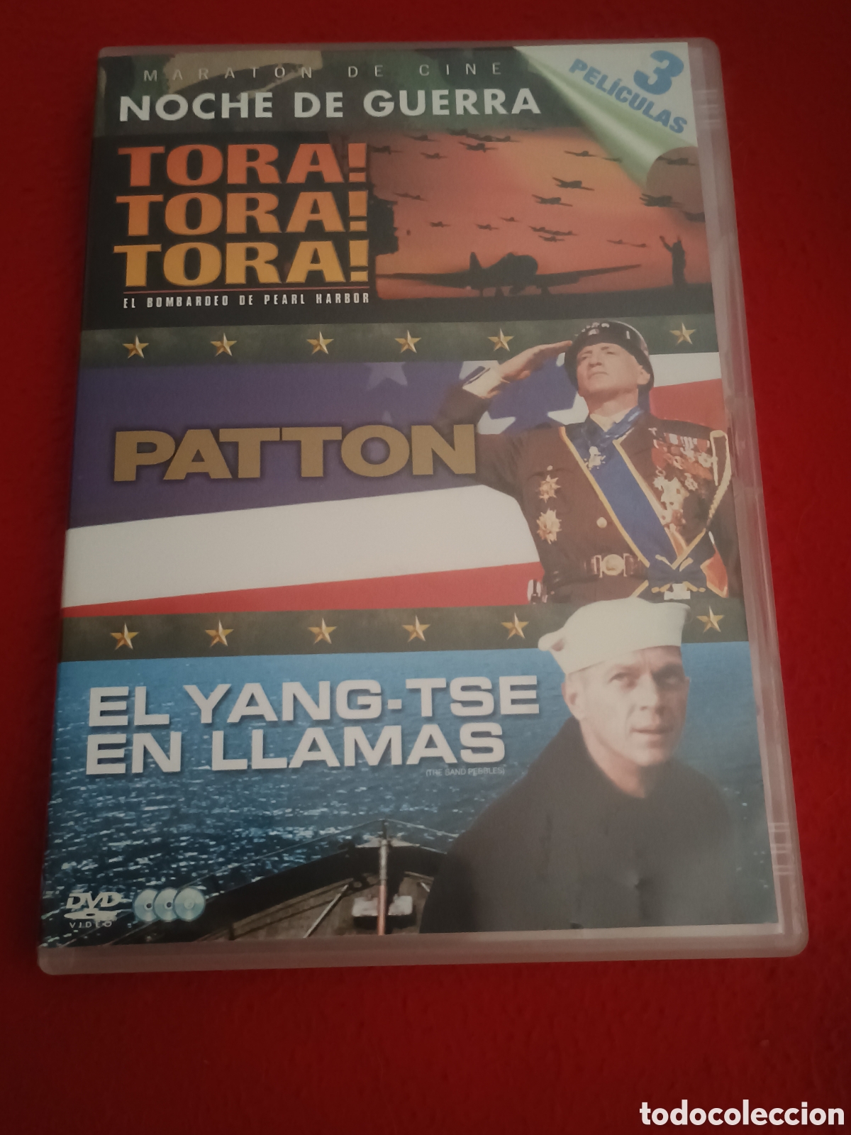 Cine: Dvd patton tora tora tora yang tse en llamas - Steve McQueen George c scott