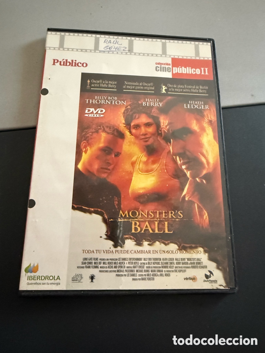 Cine: DVD. MONSTER&rsquo;S BALL. caja Fina. Leer