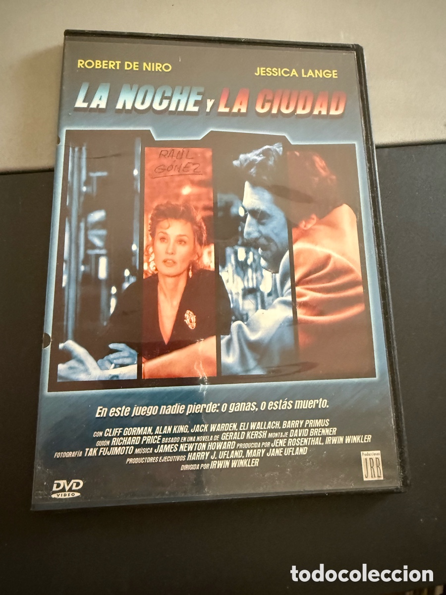Cine: DVD. LA NOCHE Y LA CIUDAD. caja Fina. Leer