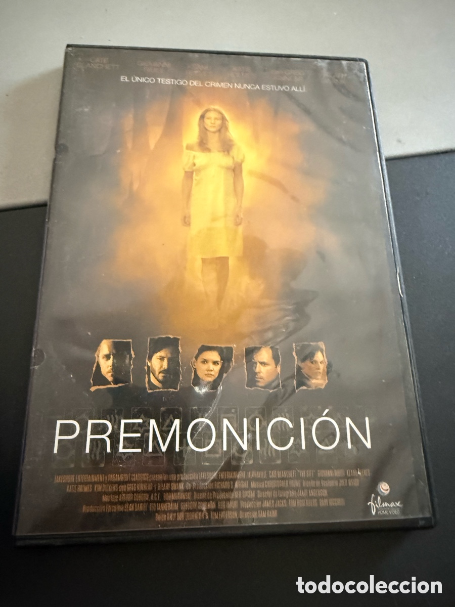 Cine: DVD. PREMONICI&Oacute;N. caja Fina. Leer