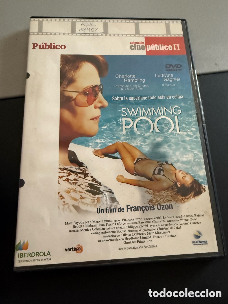 Cine: DVD. SWIMMING POOL. caja Fina. Leer