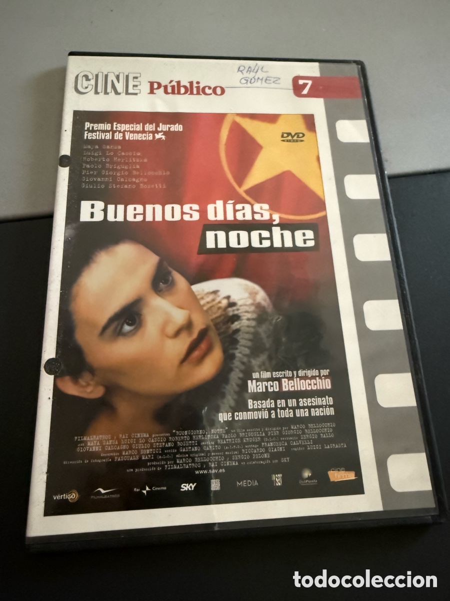 Cine: DVD. BUENOS D&Iacute;AS , NOCHE. caja Fina Leer