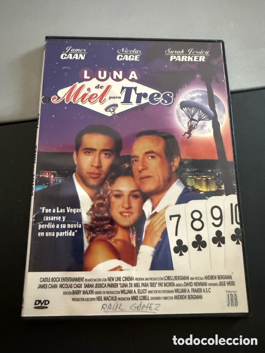Cine: DVD. LUNA DE MIEL PARA TREZ. caja fina. leer