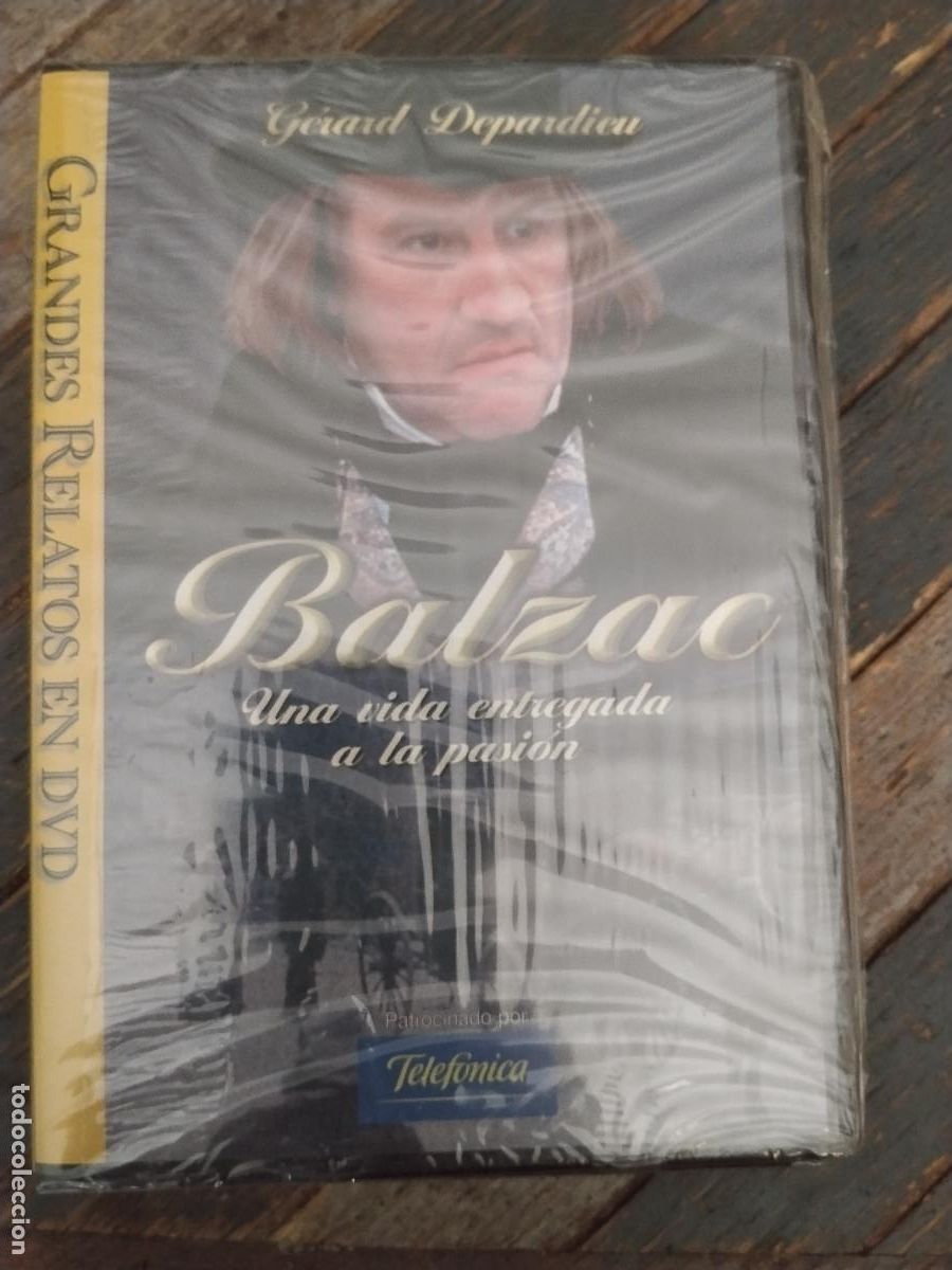 Cine: Balzac &ndash; G&eacute;rard Depardieu &ndash; Grandes Relatos en DVD &ndash; Precintado