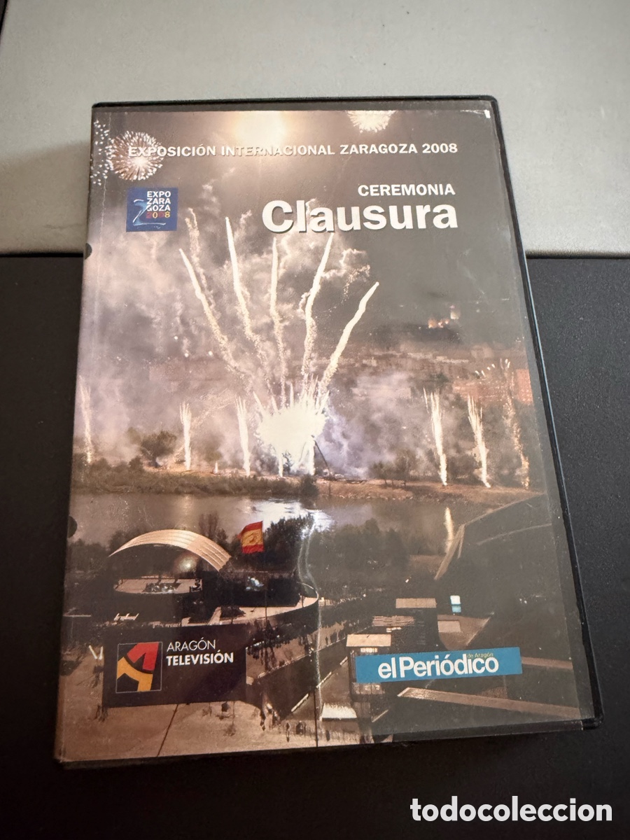 Cine: DVD. CEREMONIA DE CLAUSURA. EXPO ZARAGOZA 2008