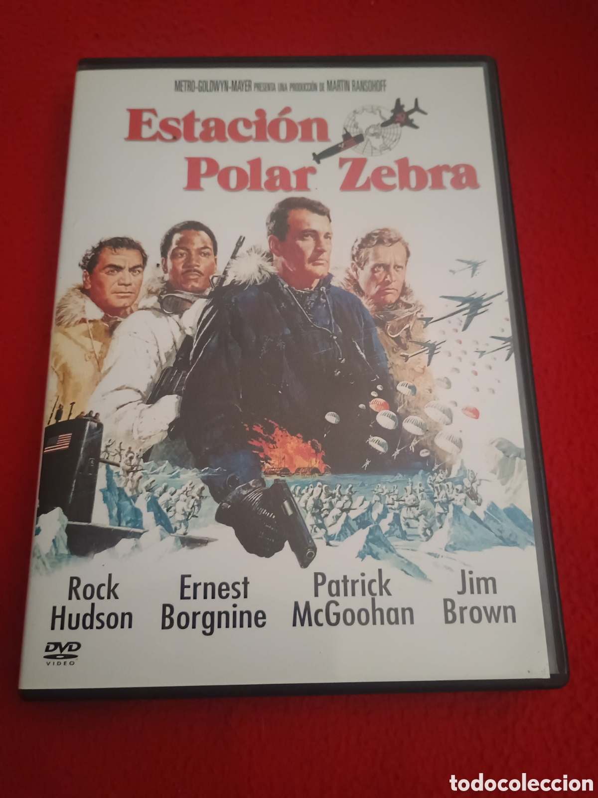 Cine: Dvd estaci&oacute;n polar zebra - rock Hudson