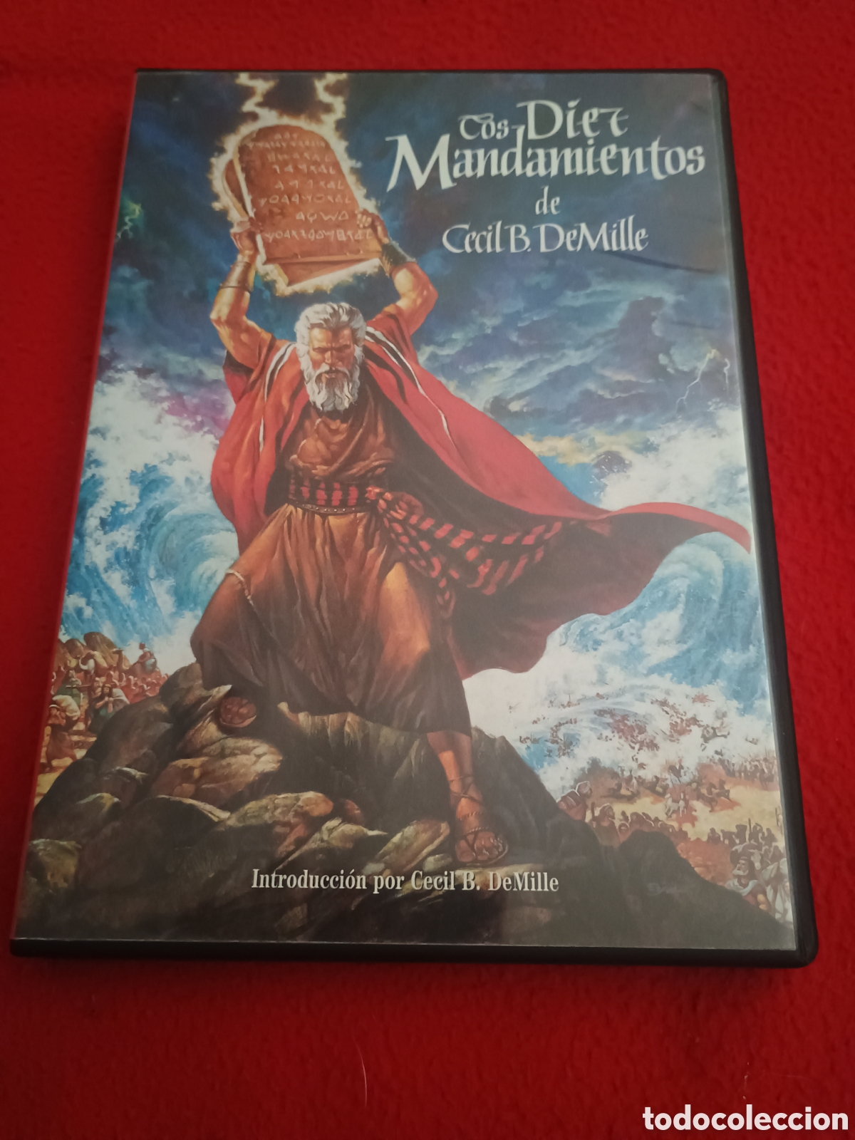 Cine: Dvd los diez mandamientos (2 discos) cecil b demille charlton Heston yul brynner