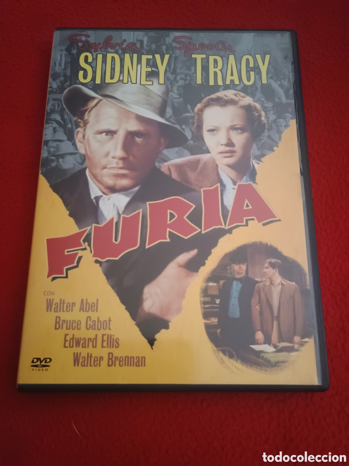 Cine: Dvd furia - fritz lang spencer tracy Sylvia sidney