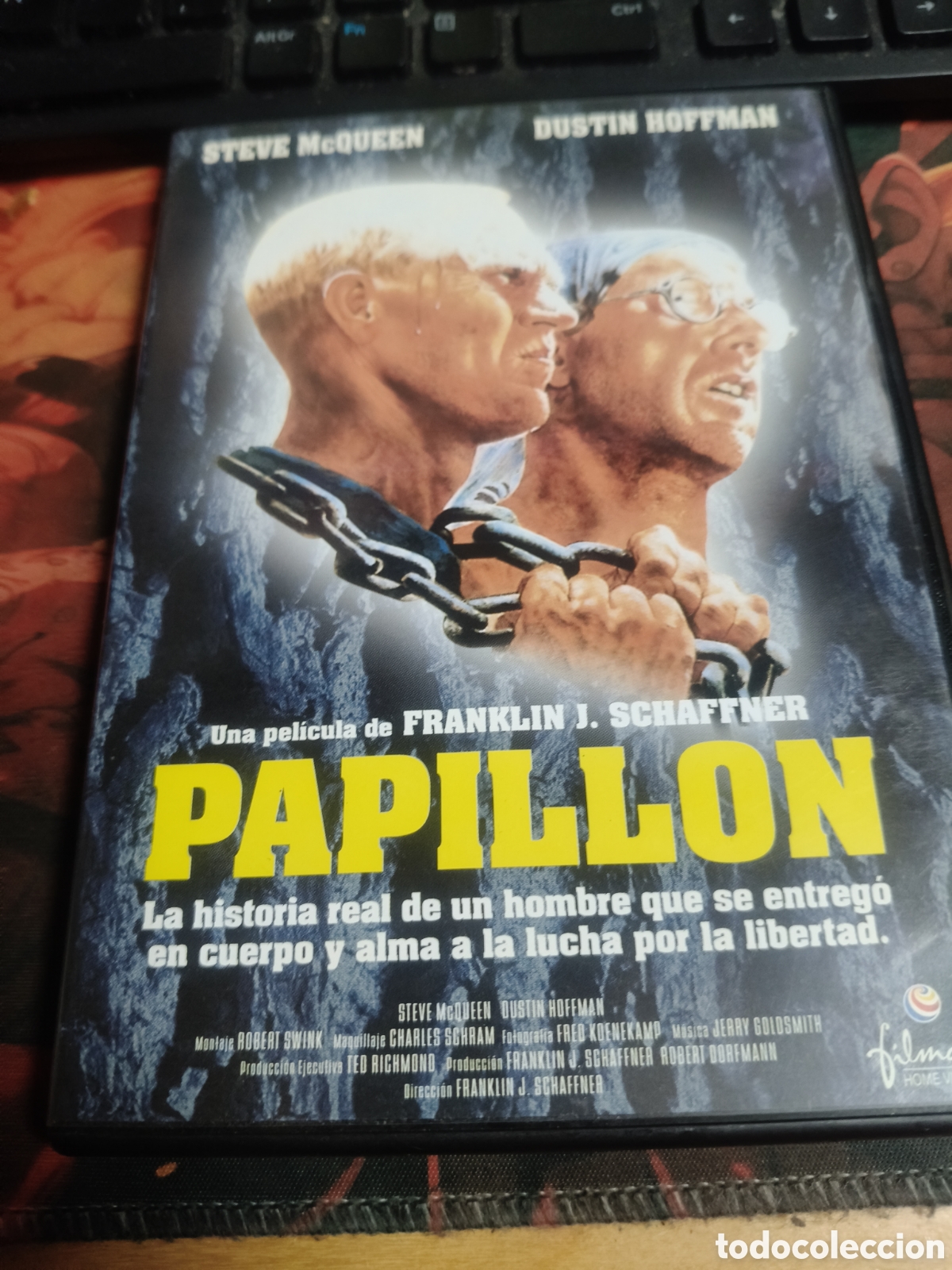 Cine: Papill&oacute;n dvd ----- 34