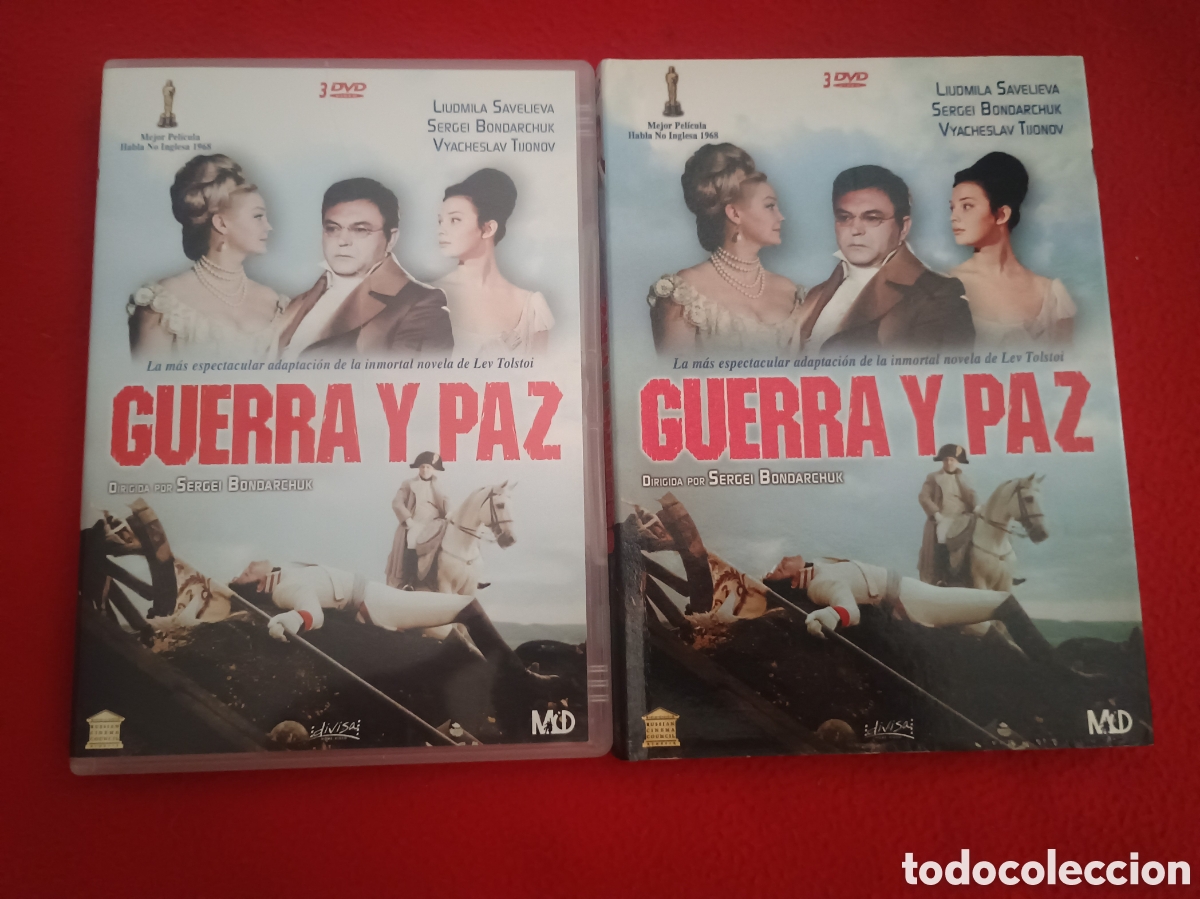 Cine: Dvd guerra y paz (3 discos) sergei bondarchuk