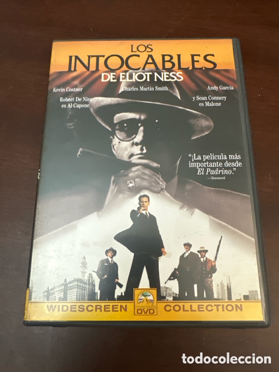 Cine: DVD CINE DE BRIAN DE PALMA - LOS INTOCABLES DE ELLIOT NESS (1987), CON ROBERT DE NIRO