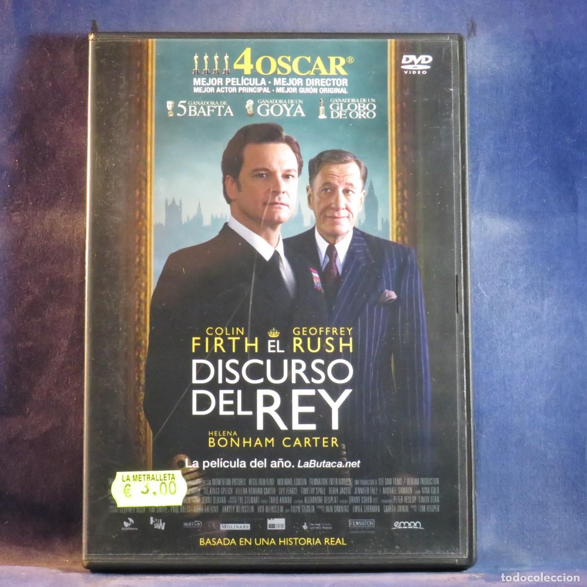Cine: EL DISCURSO DEL REY - DVD