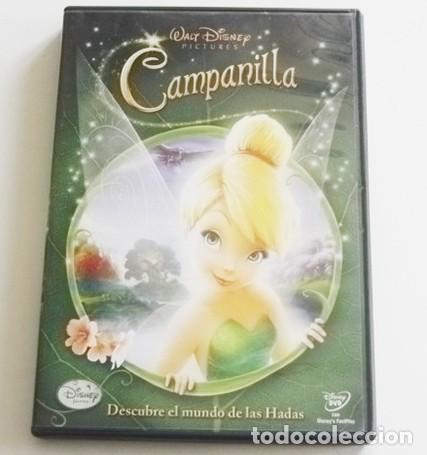 Cine: CAMPANILLA DVD PEL&Iacute;CULA DE DIBUJOS ANIMADOS WALT DISNEY - HADA - EXTRA GU&Iacute;A M&Aacute;GICA A LA HONDONADA D