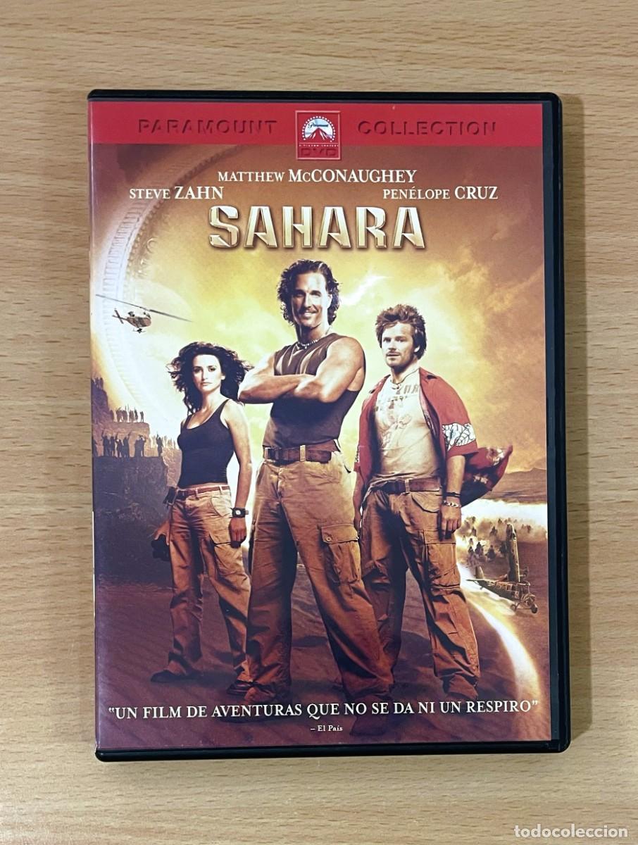 Cine: DVD CINE DE AVENTURAS CON PEN&Eacute;LOPE CRUZ Y MATTHEW McCONAUGHEY - S&Aacute;HARA (2005)
