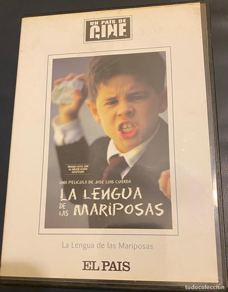 Cine: 'La lengua de las mariposas', de Jos&eacute; Luis Cuerda. Colecci&oacute;n El Pa&iacute;s - Un Pa&iacute;s de Cine. Buen estado.