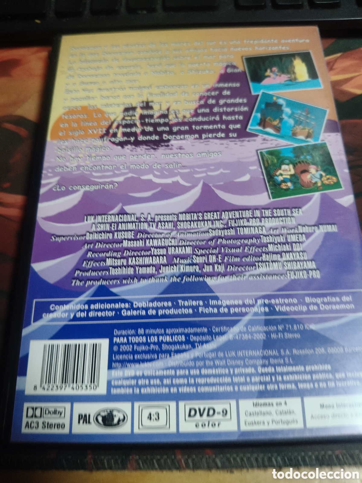Cine: Doraemon y los piratas de los mares del sur DVD - Foto 2