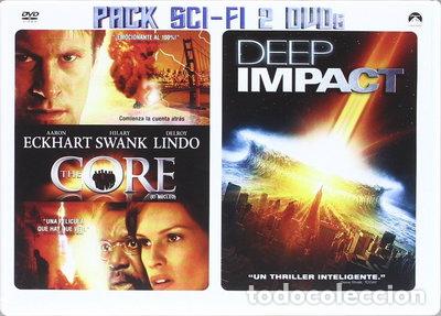 Cine: Pack Sci-Fi 2 DVD: El N&uacute;cleo + Deep Impact- 8414906206886