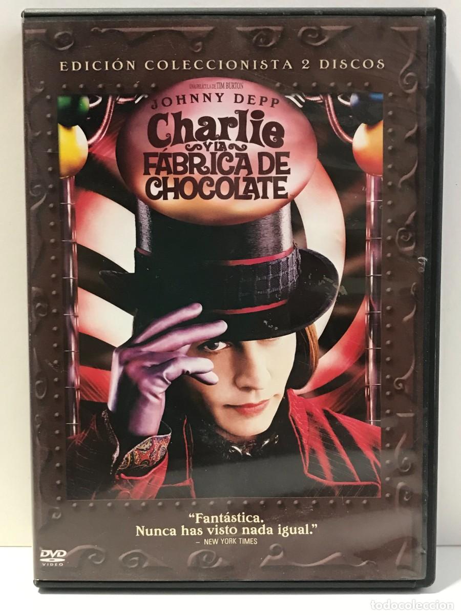 Cine: DVD CHARLIE Y LA FABRICA DE CHOCOLATE - JOHNNY DEPP (2 DISCOS) (L)