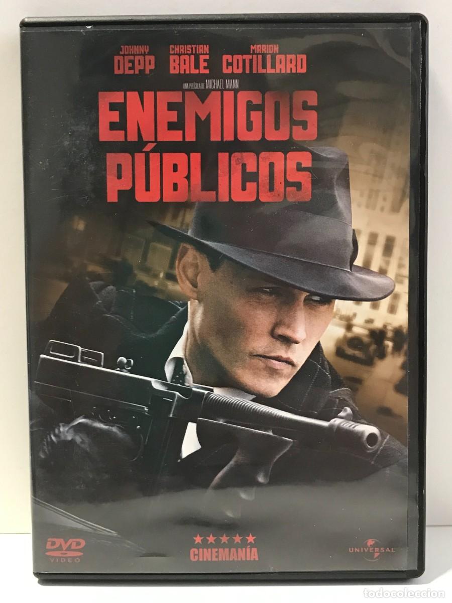 Cine: DVD ENEMIGOS PUBLICOS - JOHNNY DEPP, CHRISTIAN BALE (L)