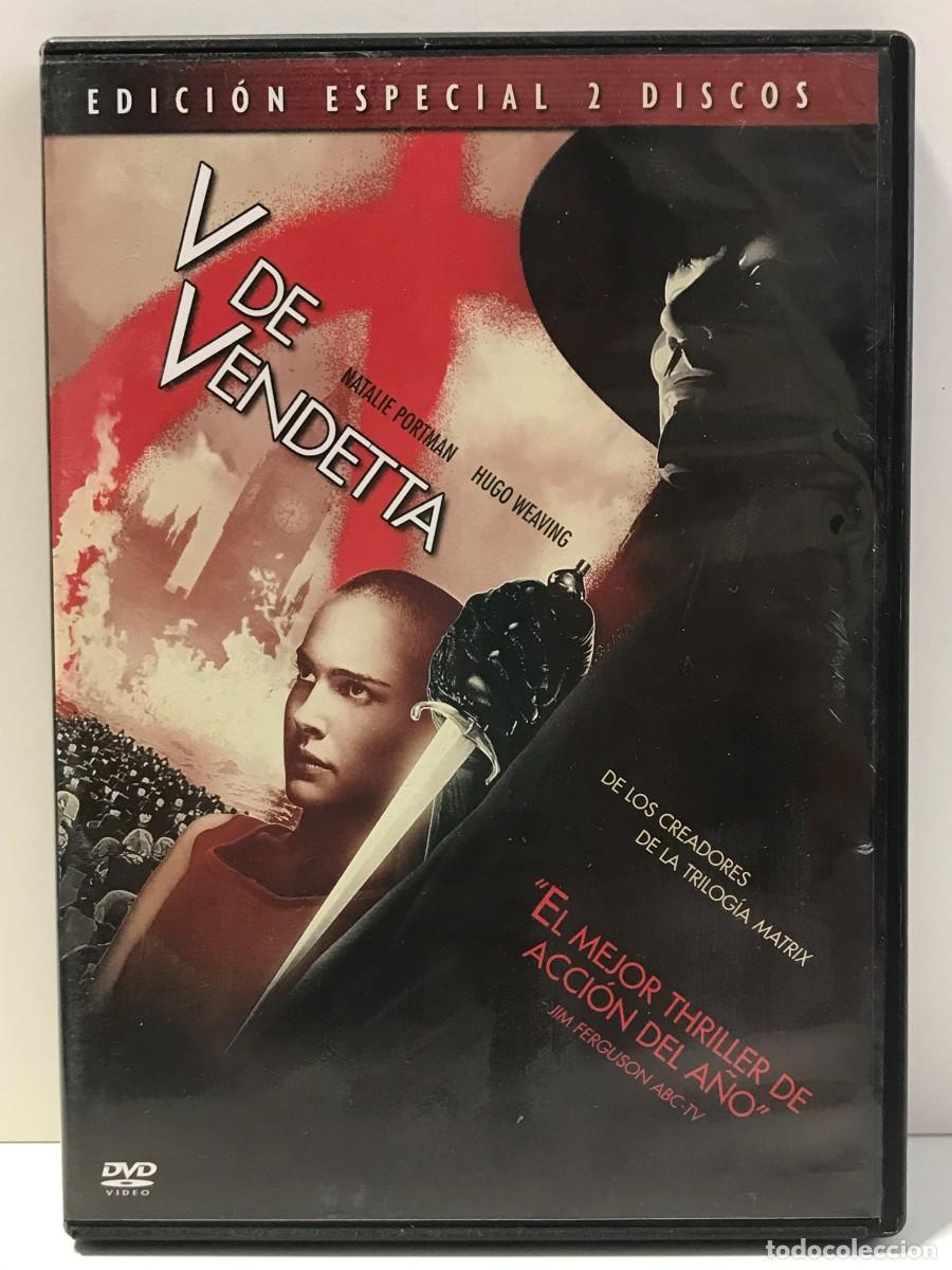 Cine: DVD V DE VENDETTA - NATALIE PORTMAN (2 DISCOS) (L)