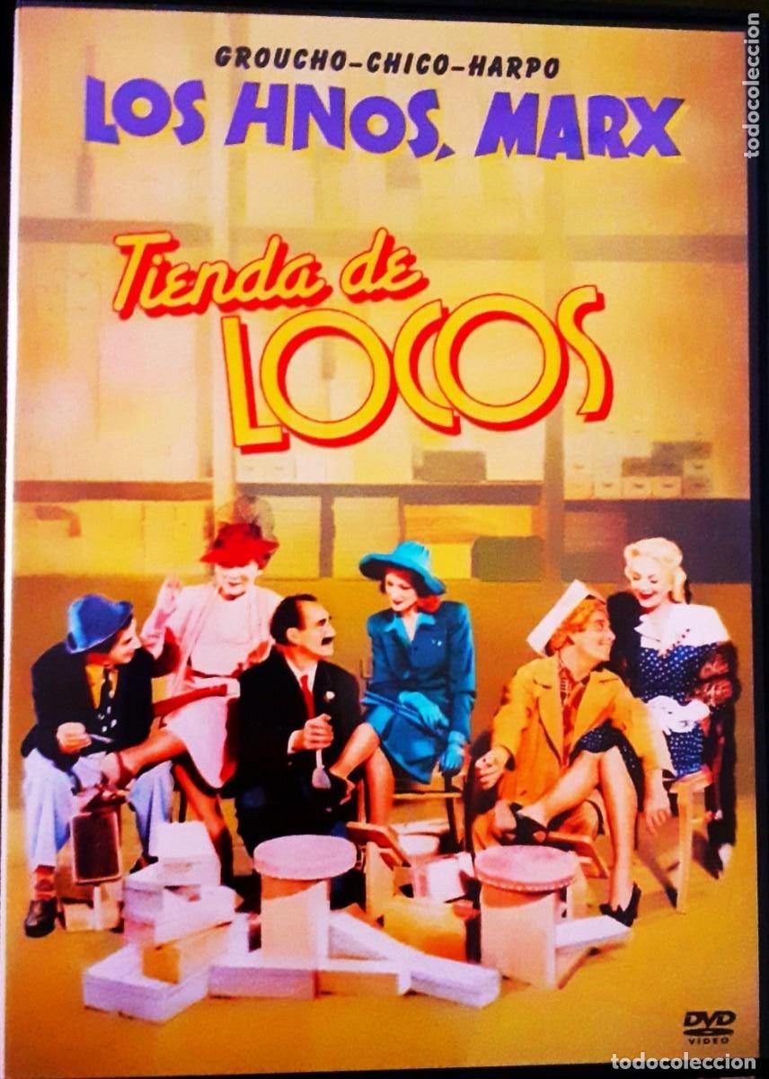 Cine: LOS HERMANOS MARX EN TIENDAS DE LOCOS. CINE EN DVD. COLECCION.