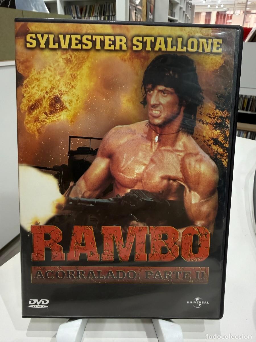Cine: Rambo: Acorralado Parte II (DVD) Sylvester Stallone - Edici&oacute;n Universal