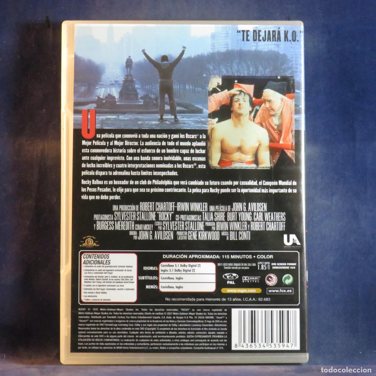 Cine: ROCKY - DVD -------- - Foto 2