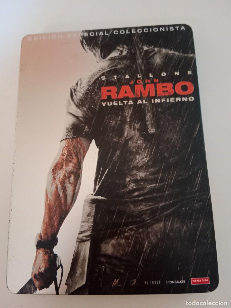 Cine: DVD STALLONE JOHN RAMBO VUELTA AL INFIERNO. EDICI&Oacute;N COLECCIONISTA