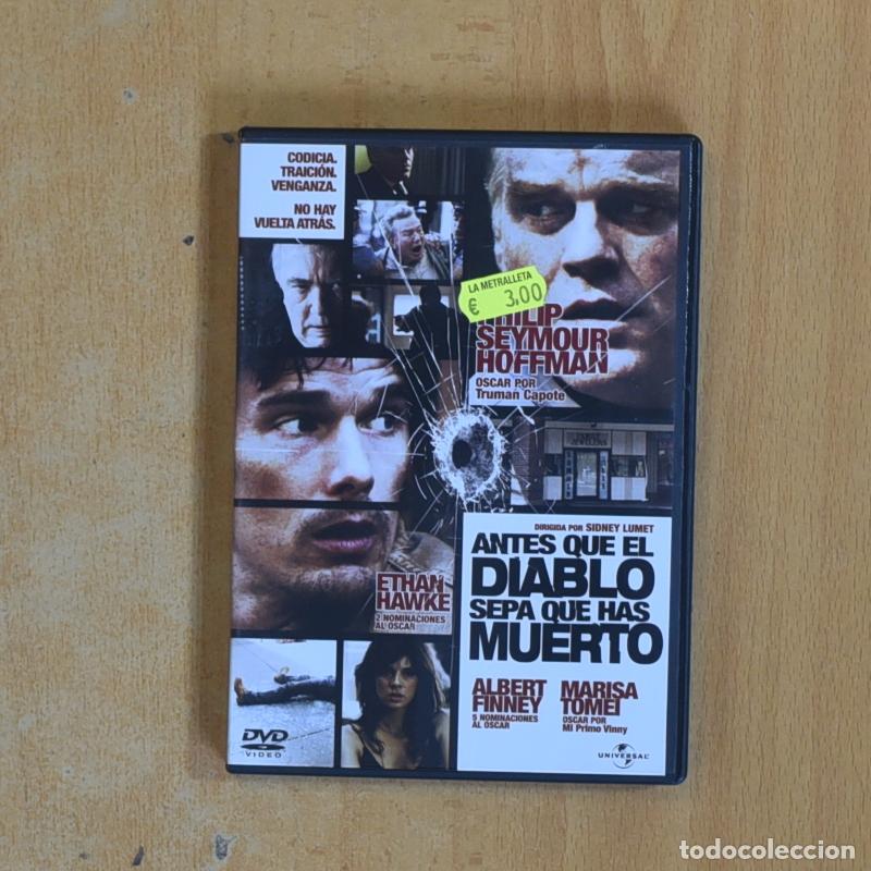 Cine: ANTES QUE EL DIABLO SEPA QUE HAS MUERTO - DVD