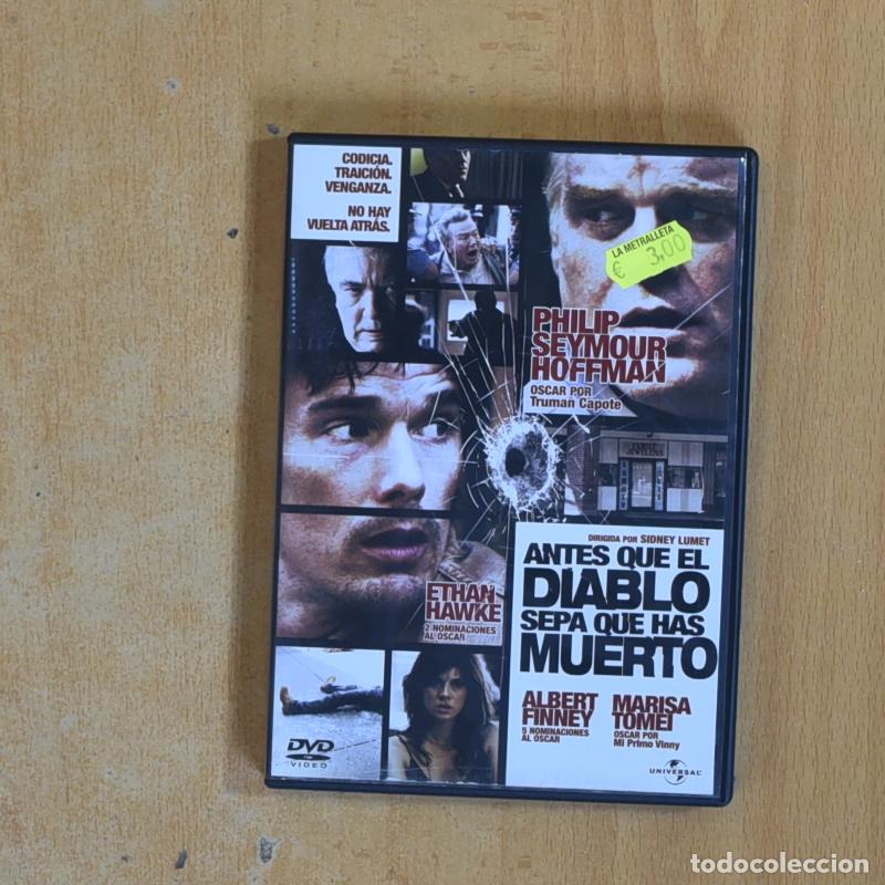 Cinema: ANTES QUE EL DIABLO SEPA QUE HAS MUERTO - DVD