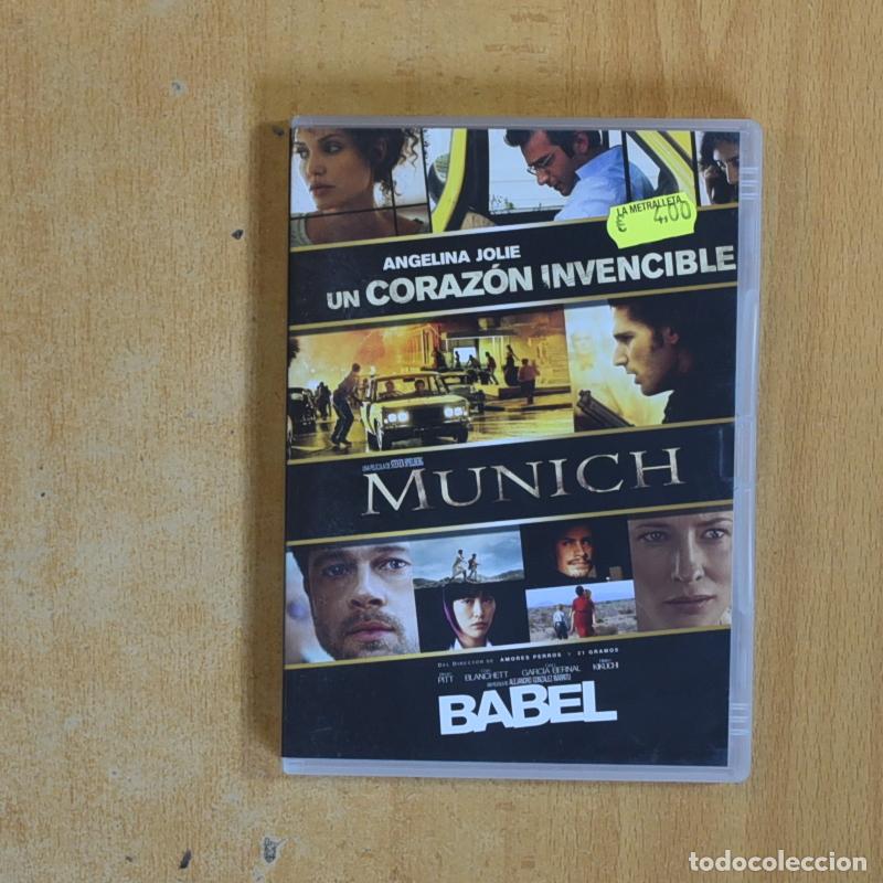 Cinema: UN CORAZON / MUNICH / BABEL - DVD