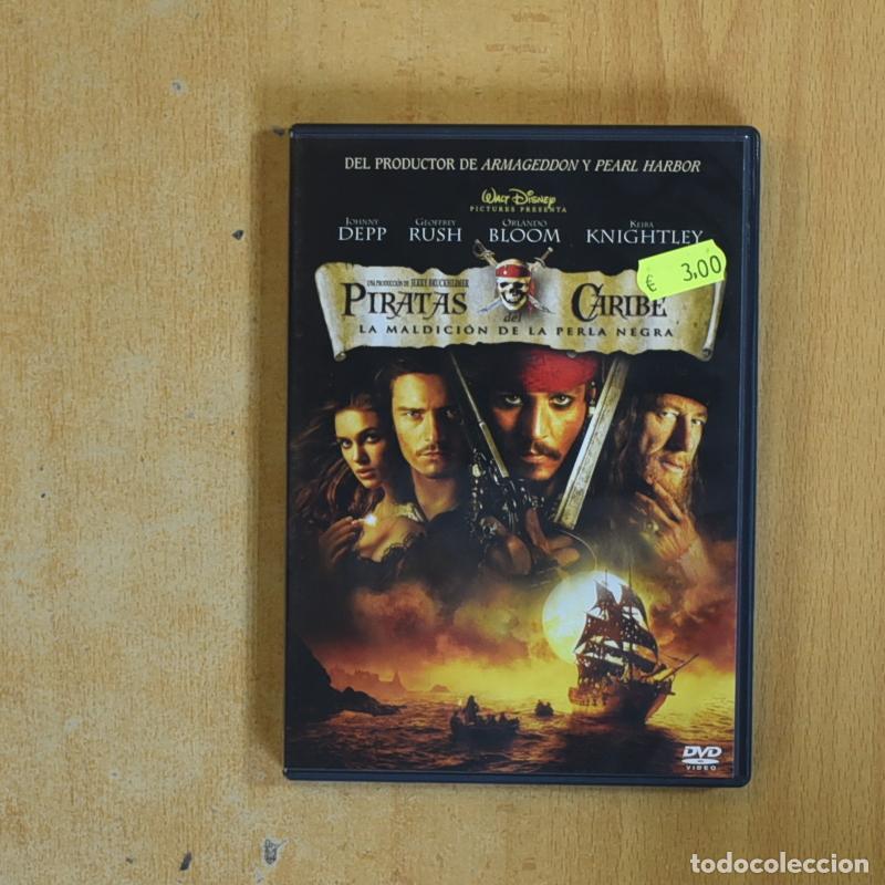 Cine: PIRATAS DEL CARIBE LA MALDICION DE LA PERLA NEGRA - DVD