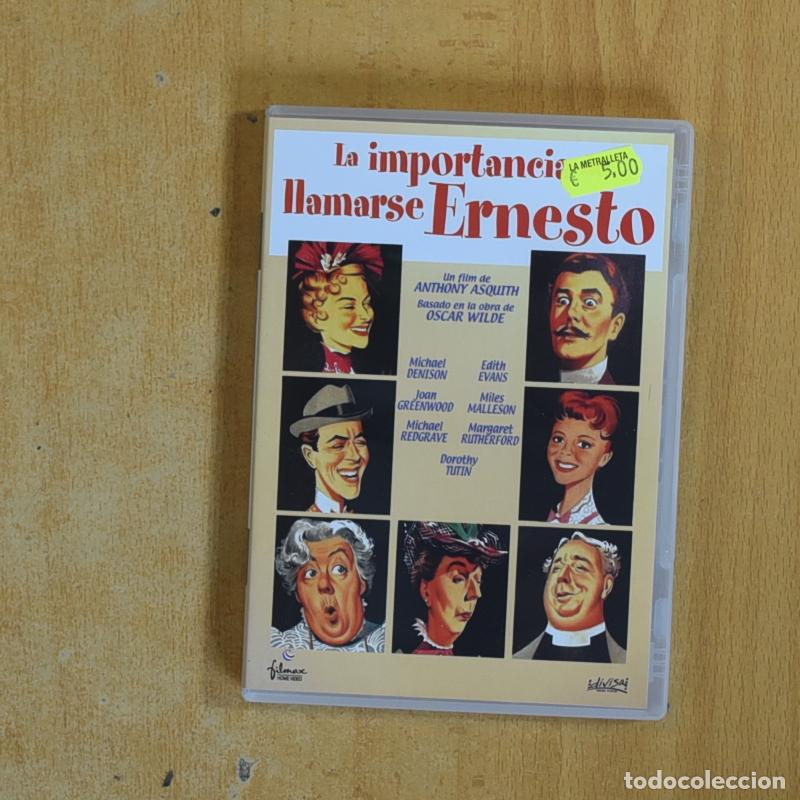 Cine: LA IMPORTANCIA DE LLAMARSE ERNESTO - DVD