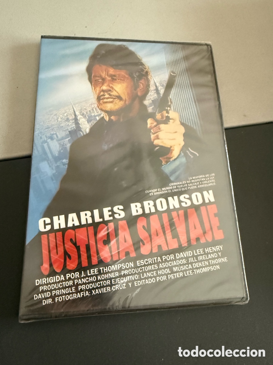 Cine: DVD. JUSTICIA SALVAJE. PRECINTADO. Caja Fina