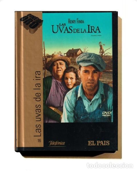Cine: A3801 - [DVD+LIBRO DIGIBOOK]. LAS UVAS DE LA IRA. HENRY FONDA. PELICULA. CINE.