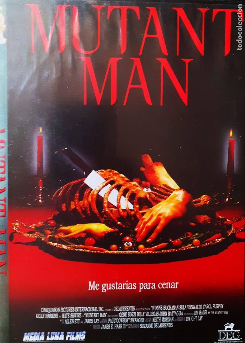 Cine: MUTANT MAN (EL HOMBRE MUTANTE). CINE EN DVD. COLECCION.