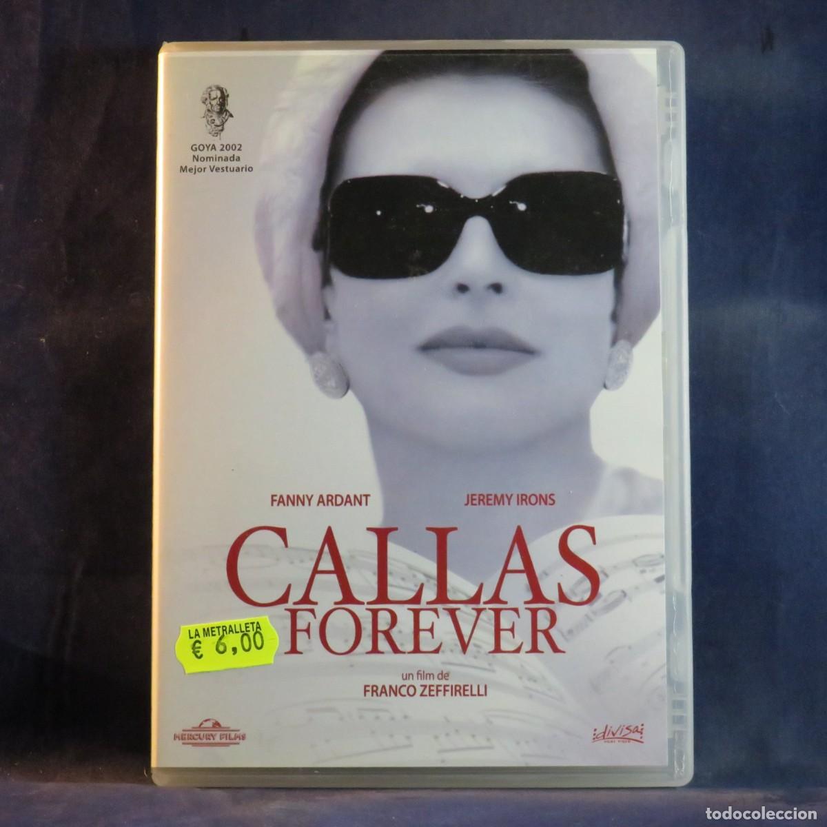 Cine: CALLAS FOREVER - DVD