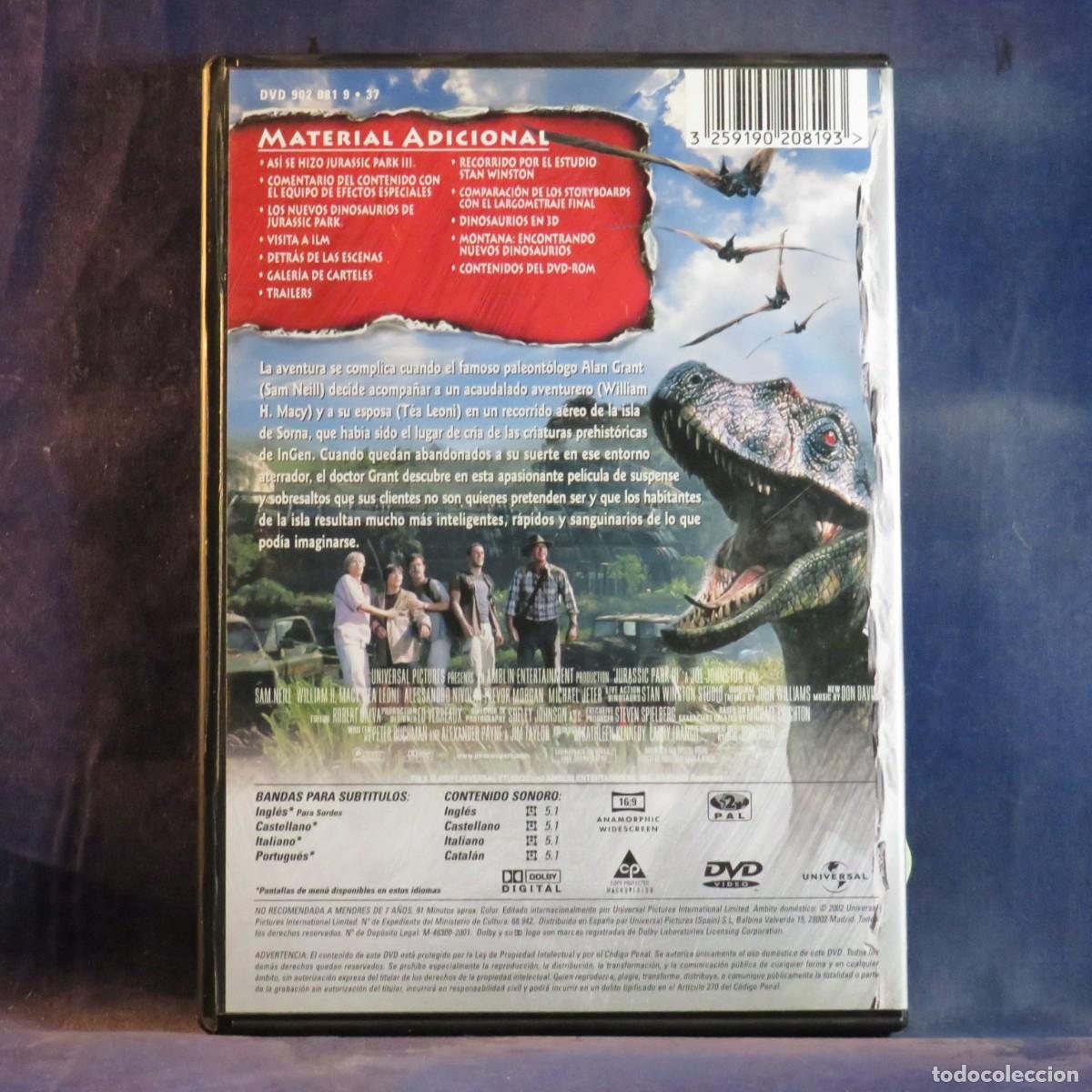 Cine: JURASSIC PARK - DVD - - Foto 2